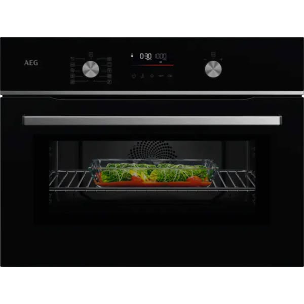 AEG GK6NK401B 6000 CombiQuick Microwave & Built-In Oven