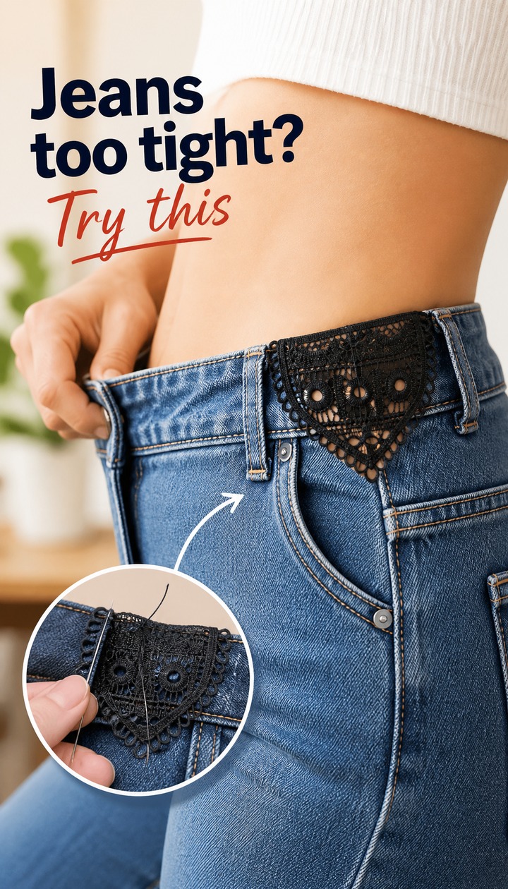 Jeans too tight? Try this