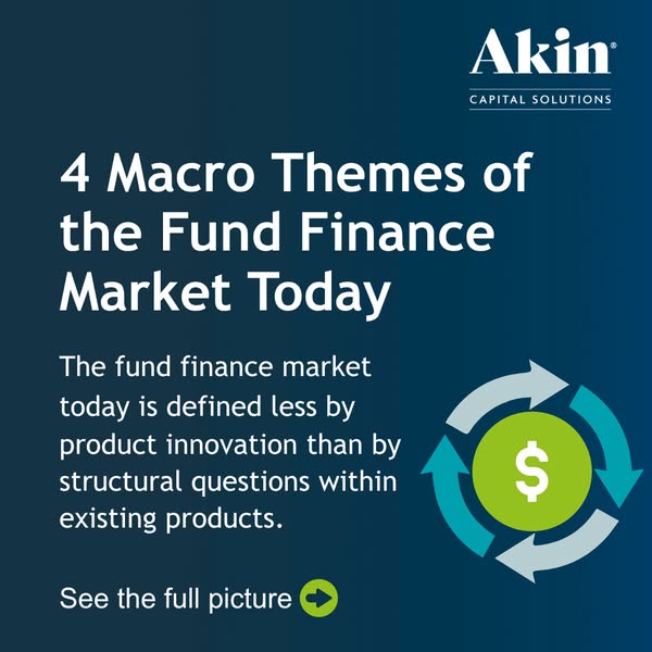 Fund Finance: A Market Pulse