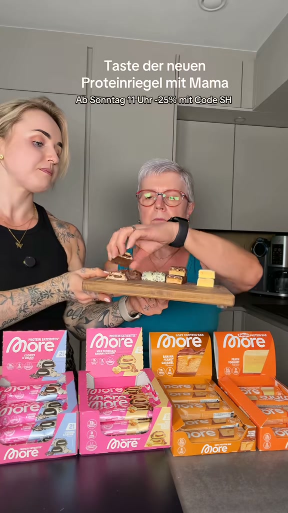 Bars, Proben, Packs: bis zu 40 %