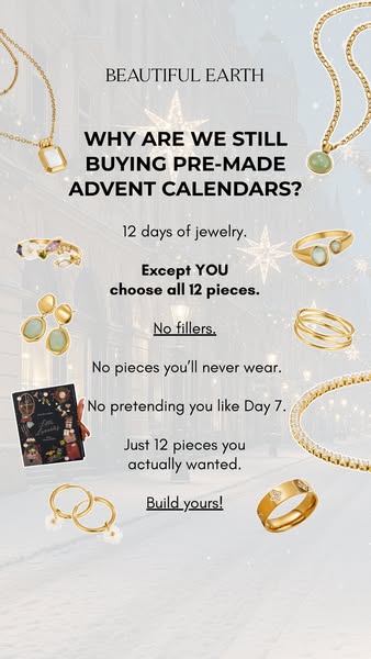Your 12-Piece Jewelry Advent