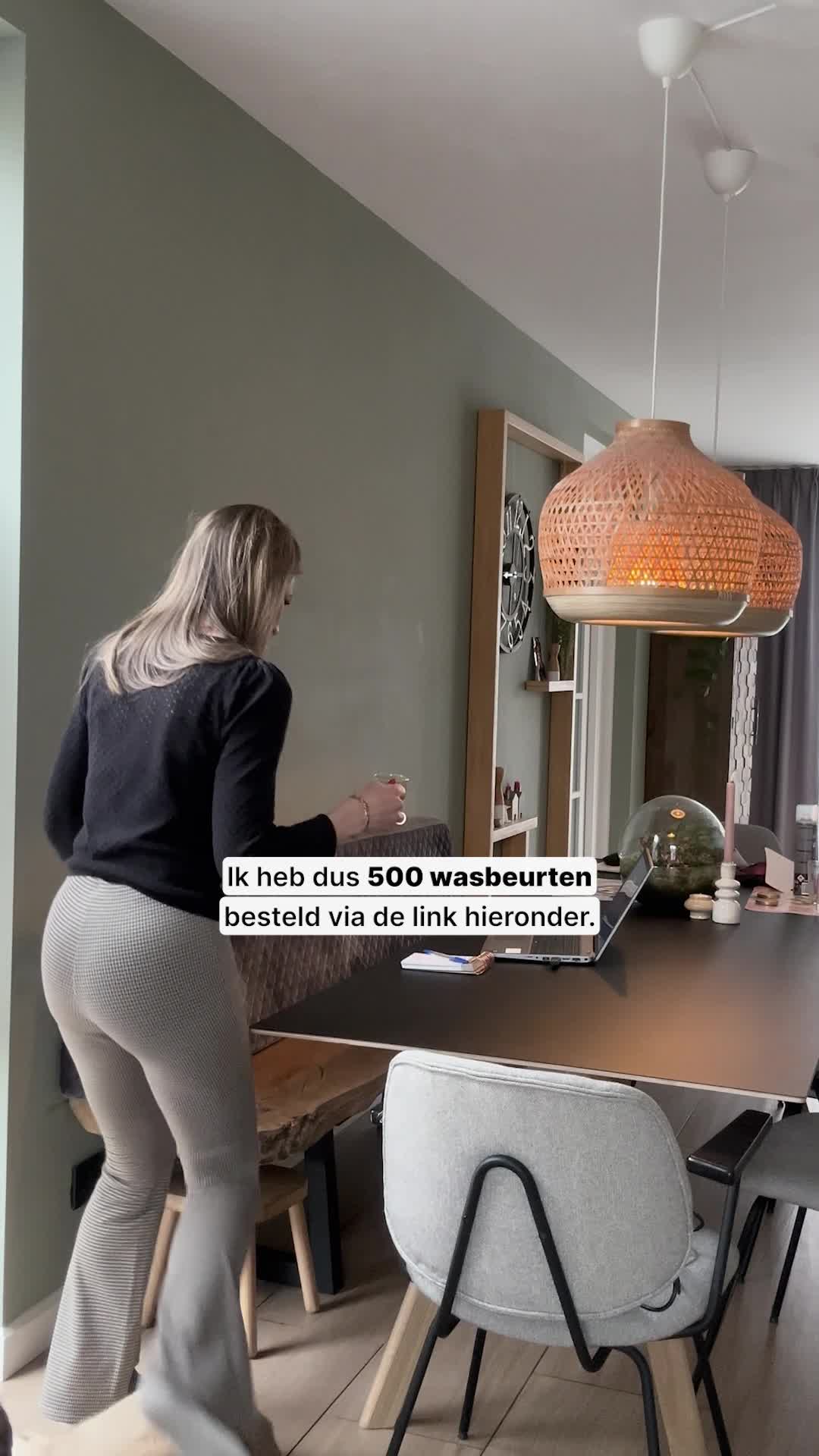 500 wasbeurten, nooit meer sjouwen