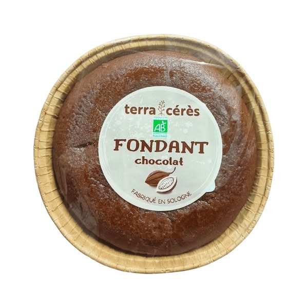 Fondant au chocolat sans gluten bio - 170g