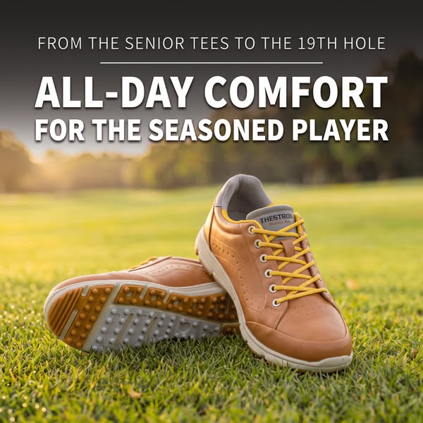 Golf Shoes That Feel Like A Foot Massage (Seriously)