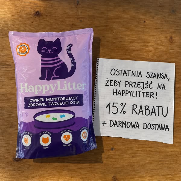 "Zero zapachu z kuwety"