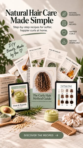 120+ DIY Curly Hair Recipes