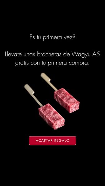 Wagyu japonés A5 + regalo