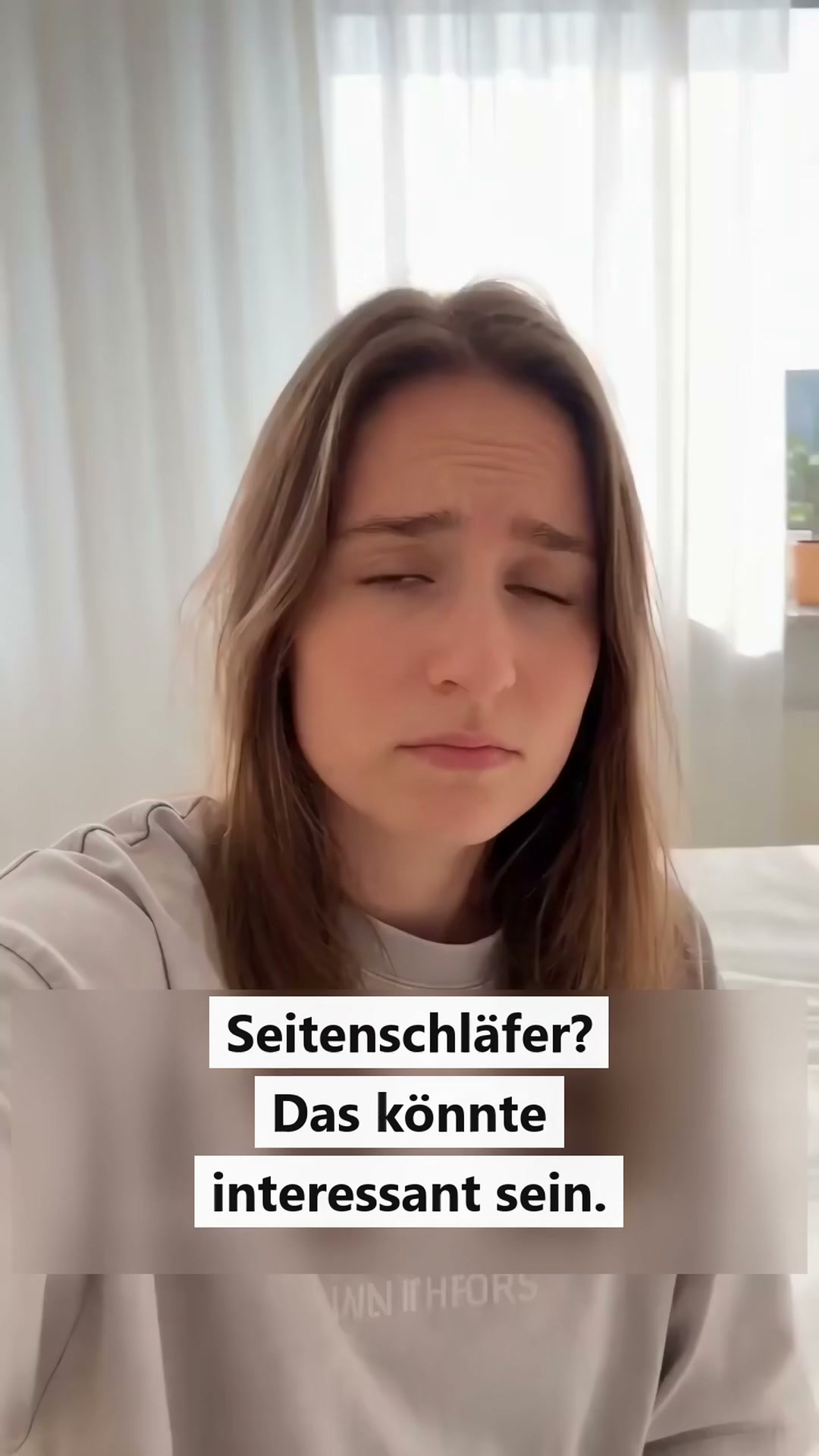 Das Kissen für Seitenschläfer