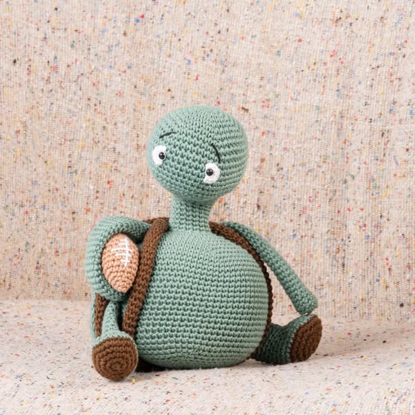 Modèle en Crochet GRATUIT : Theo la tortue