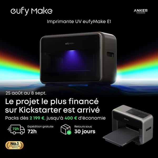 Imprimante UV eufyMake E1