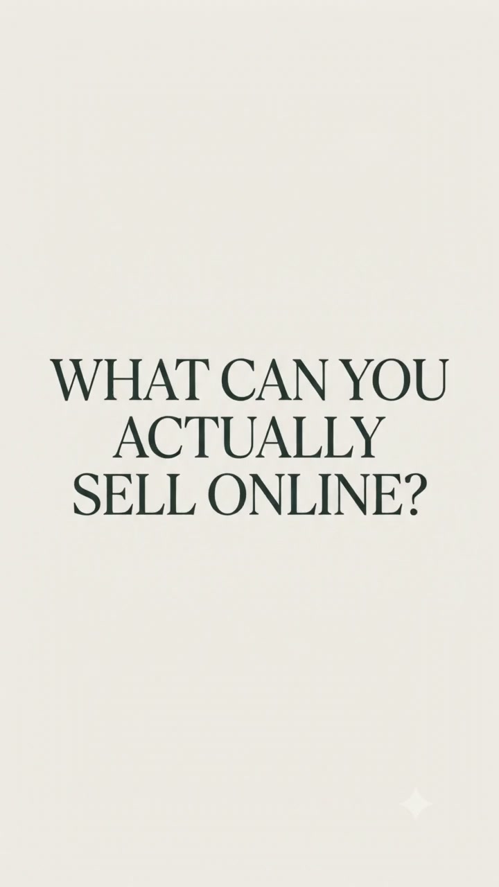 What Could You Sell?