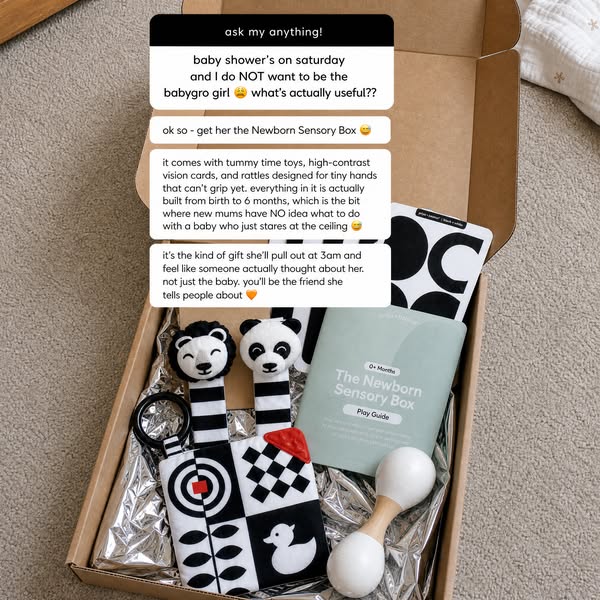 The #1 Newborn Sensory Box
