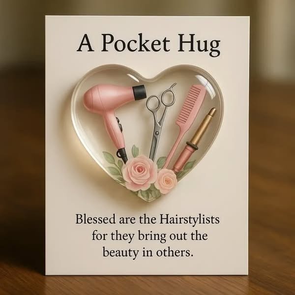 The creative behind it: A Pocket Hug for Hairstylists - A