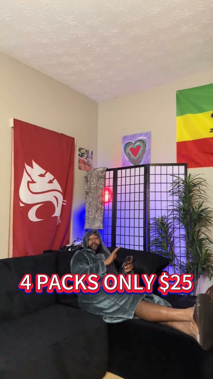 4PCS $25 — The “I’ll Just Rest For 5 Minutes” Robe