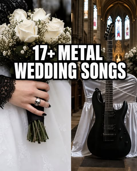 17+ Metal Ballads That Are Surprisingly Romantic For Weddings