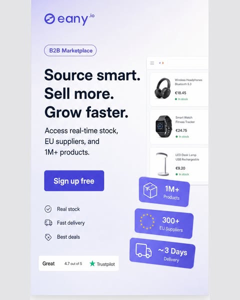 Source Smart. Sell More.