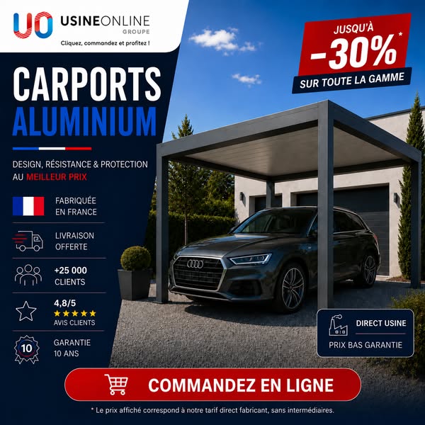 Prix Usine - Jusqu'à -30% !