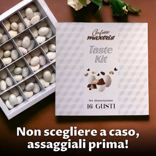 Conosci i gusti dei Confetti Maxtris®, li adorerai