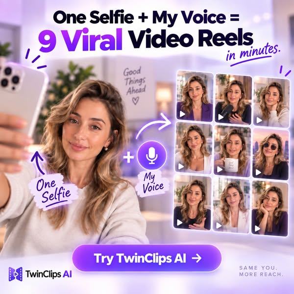 Your AI Twin Avatar. $67 One-Time.