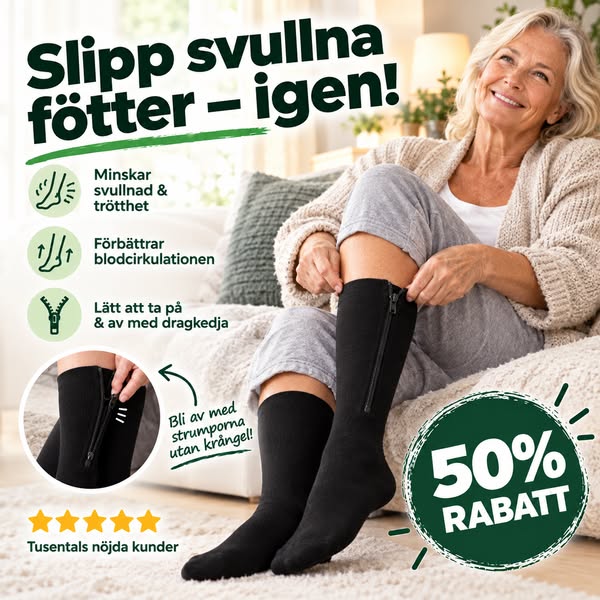 Sluta kämpa med stödstrumpor