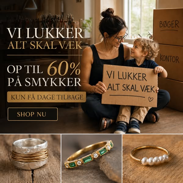 Oprydningsudsalg slutter i dag!
