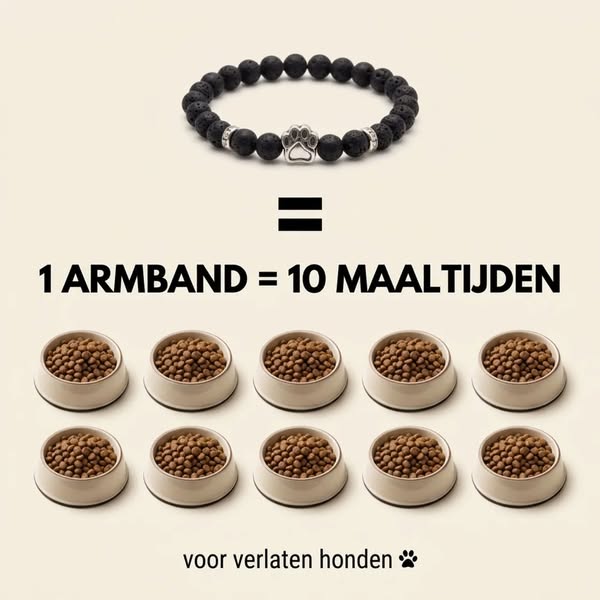 1 armband = 10 maaltijden.