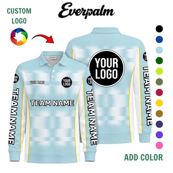 Custom Halftone Checkered Grid Pattern Contrast Piping Side Panels Lon