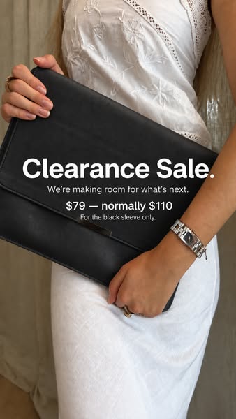 Black. $79. Until it's gone.