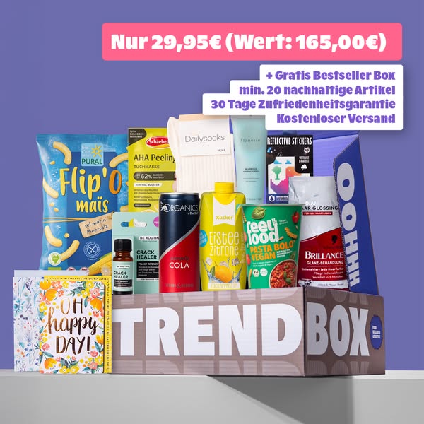 Jetzt GRATIS Box sichern (Wert: 165€!)