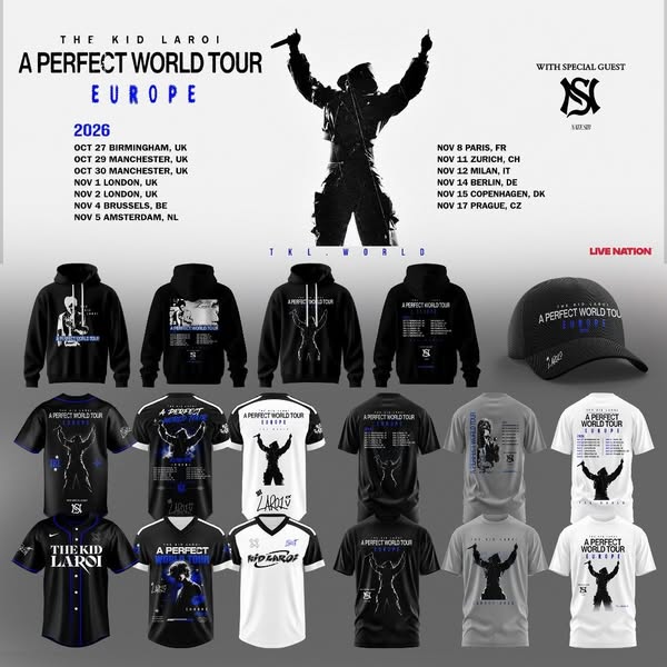 The Kid Laroi A Perfect World Tour Collections