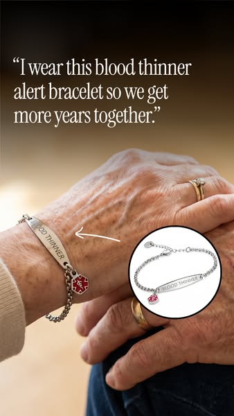 Blood Thinner Bracelet