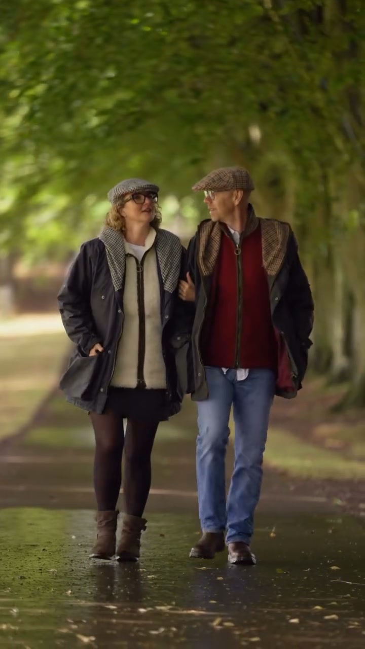 Olive for the field. Navy for the pub.