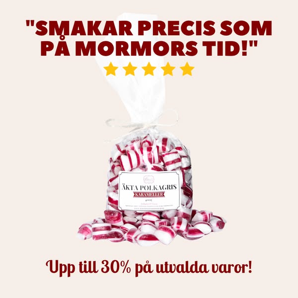 Spara upp till 30% på utvalda varor!