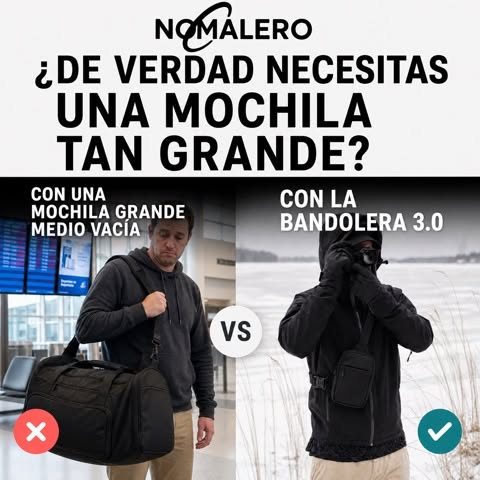 La bandolera antirrobo más completa