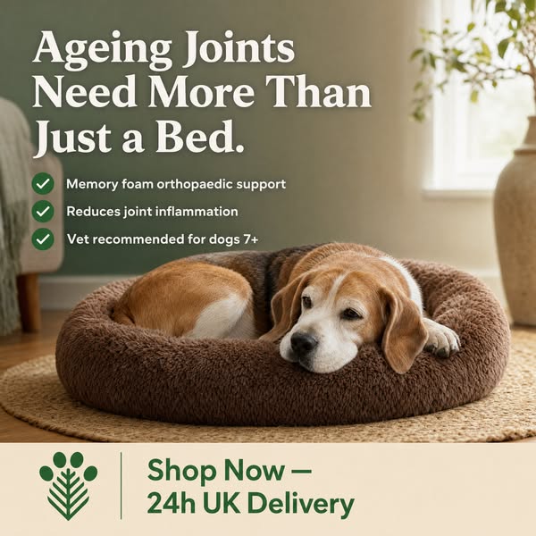 The Calming Dog Bed for Dogs Who Can't Settle