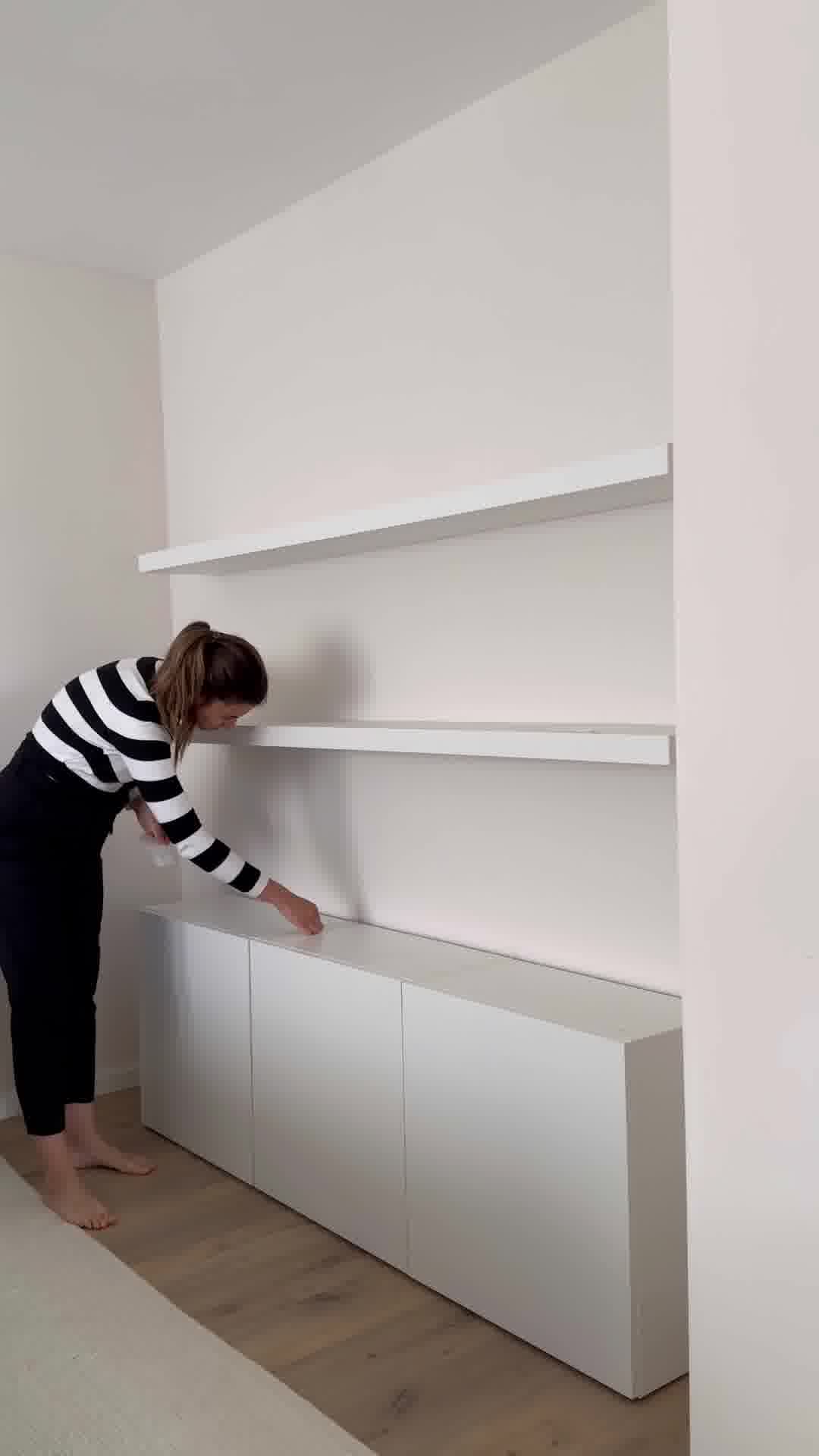 Günstiger IKEA Küchenschrank wird zu stilvollem Sideboard
