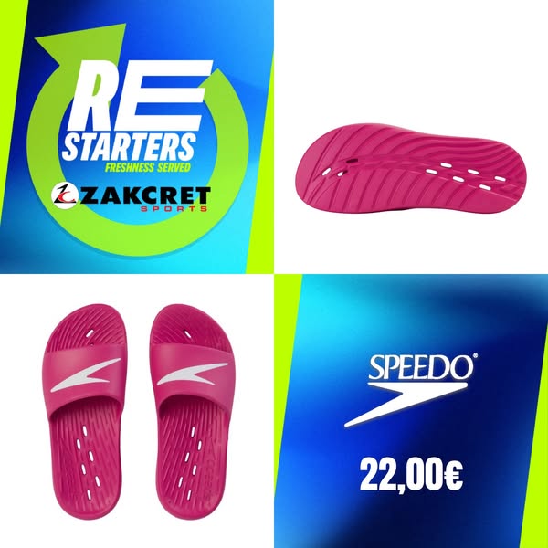 SPEEDO SLIDE 12230-B431W Φούξια