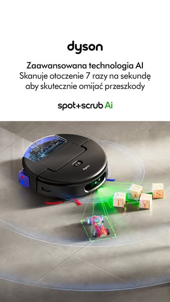 Odkurza i myje