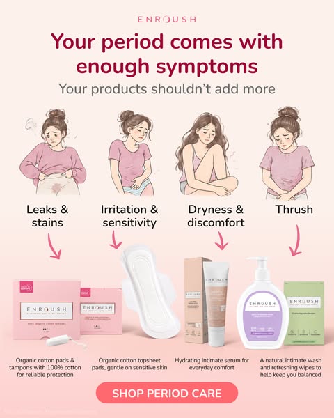 Why over 100,000 women have switched away from regular pads and tampons