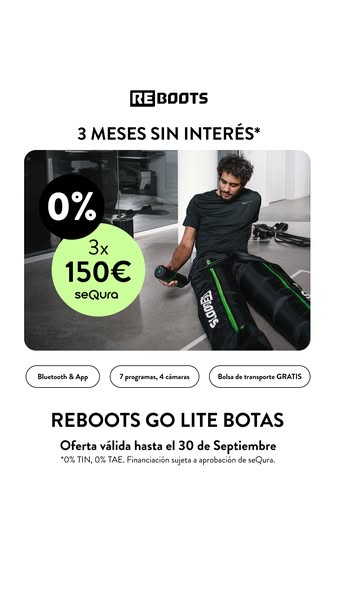 3 meses sin intereses en las botas GO LITE