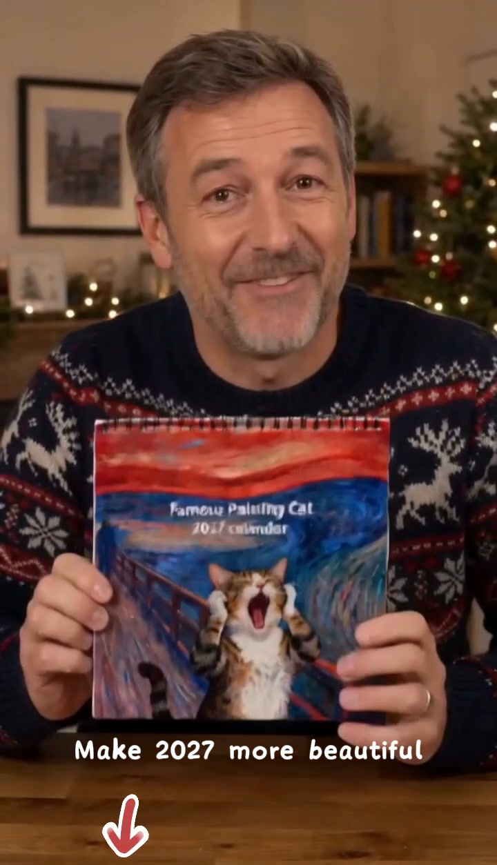 2027 Cat Art Calendar