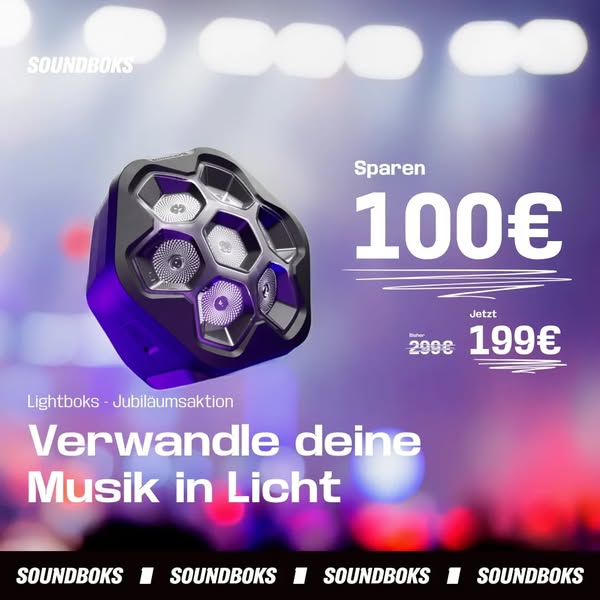 Spare jetzt kräftig bei Lightboks!