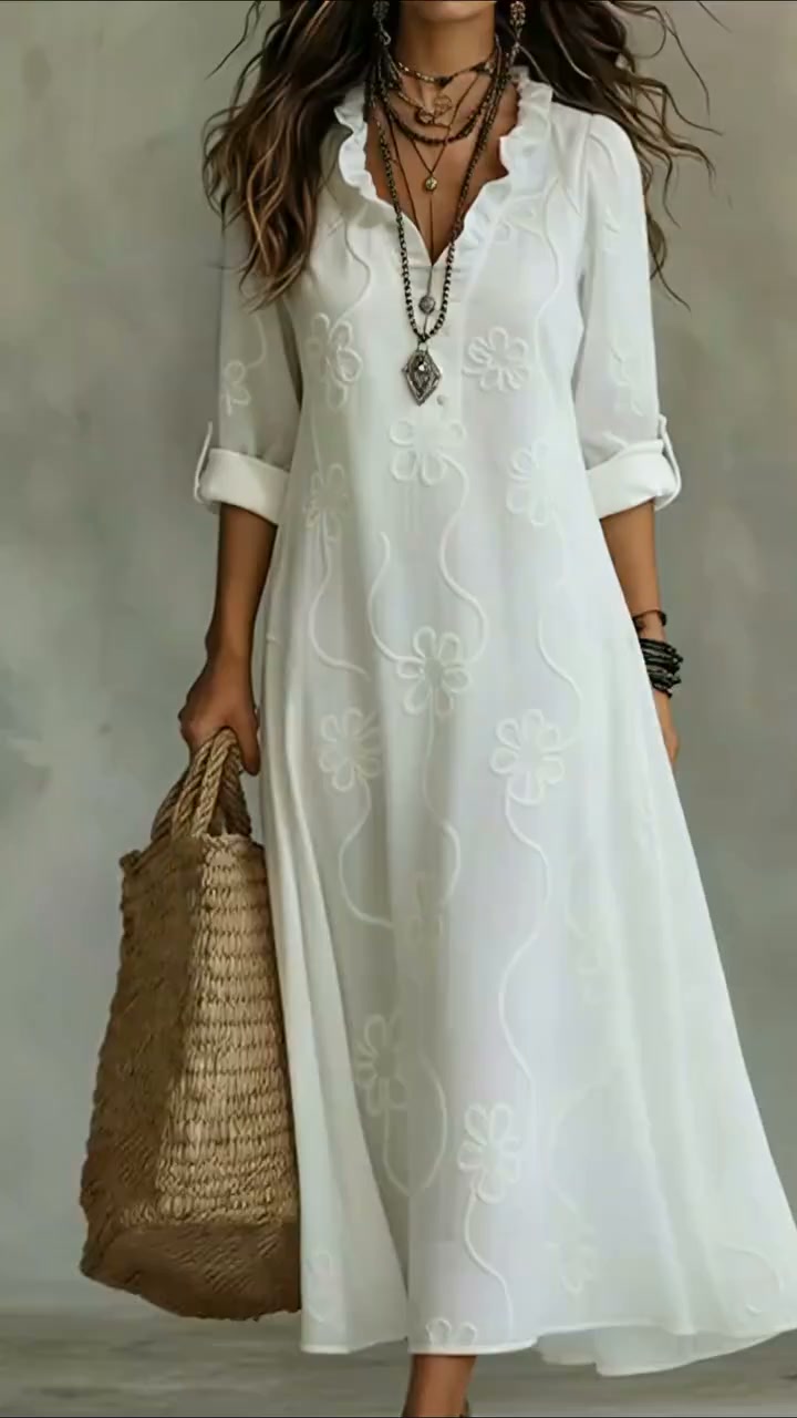 La robe bohème élégante de la saison