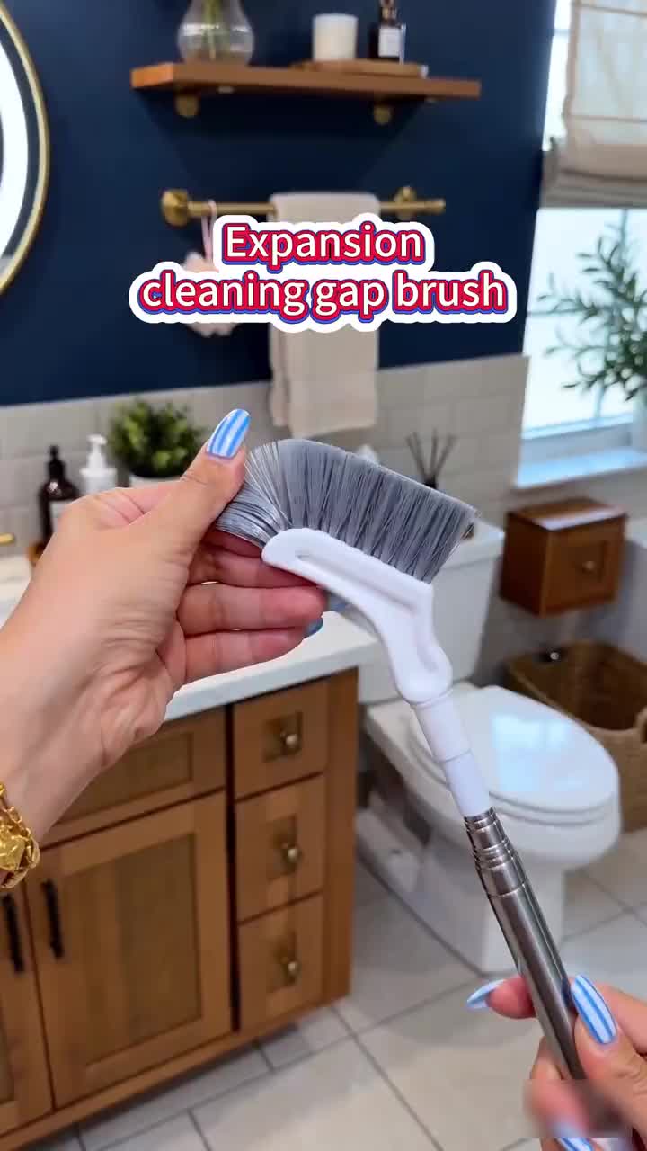 Extendable Crevice Gap Cleaning Brush