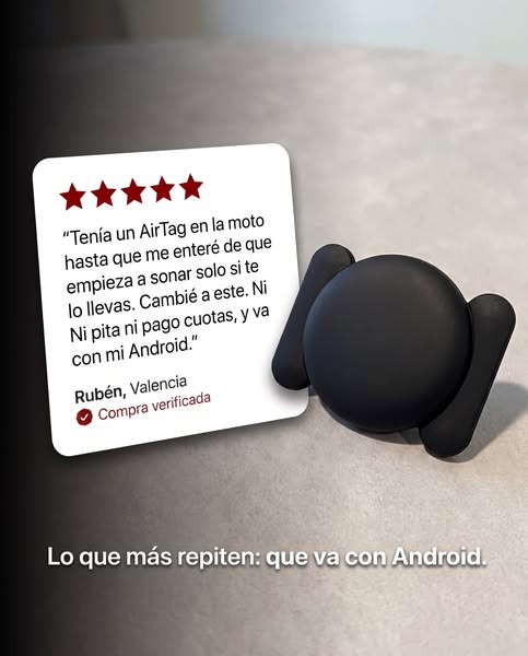 Tu moto, siempre localizada desde el móvil.