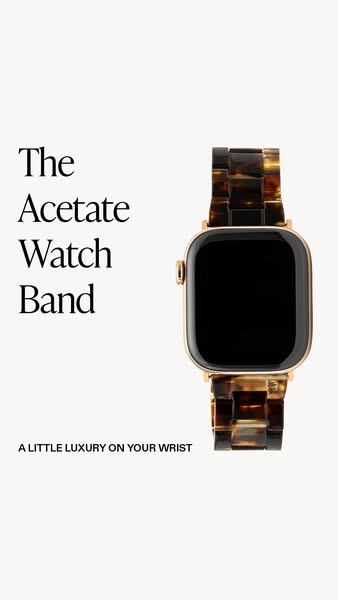 NEW: Stylish watch bands