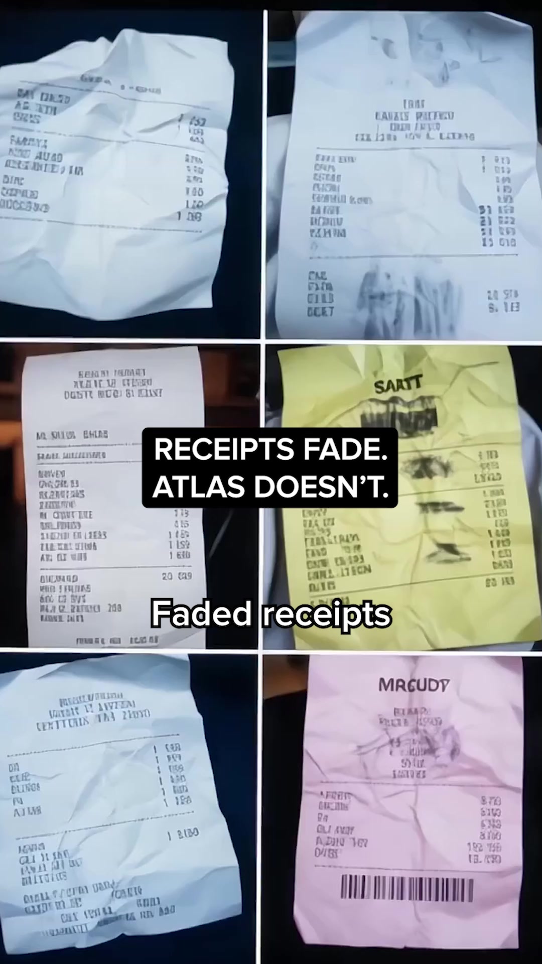 Turn receipts into digital cash