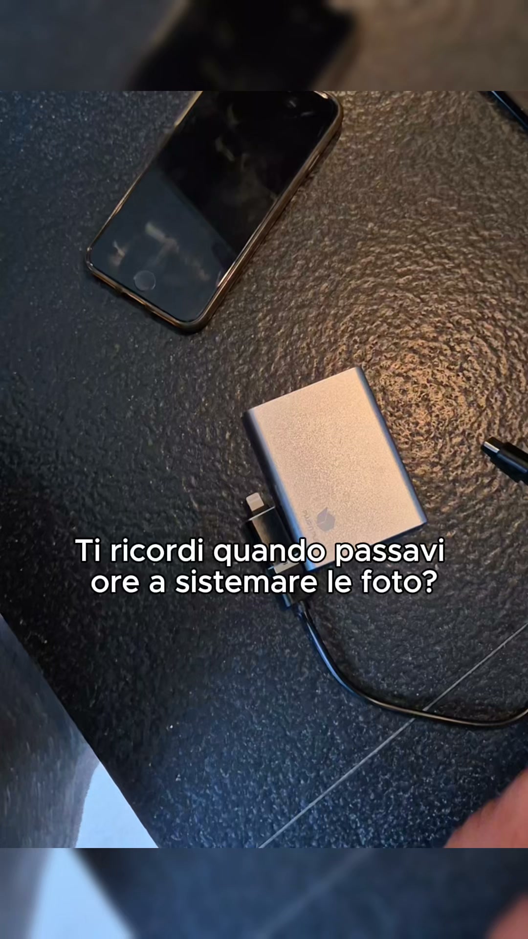 Archivia foto e video in modo rapido e sicuro.