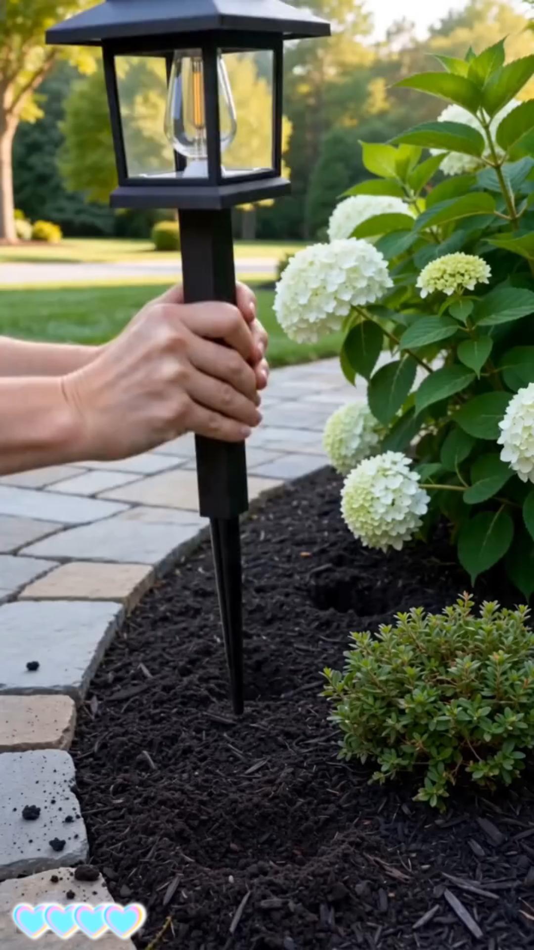 Waterproof Auto On/Off Solar Pathway Lights