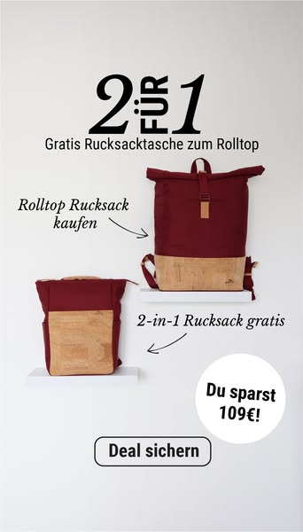 2in1-Rucksack geschenkt